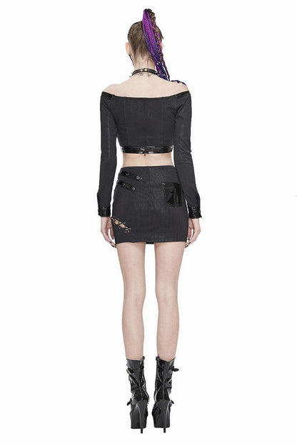 Dark & Deadly Crop Top