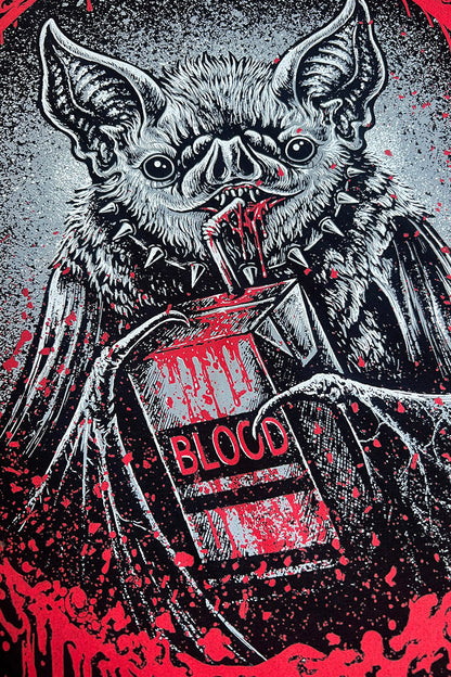 Bat Blood Snack Time Sweatshirt