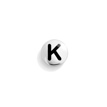 Enamel Letter Charm