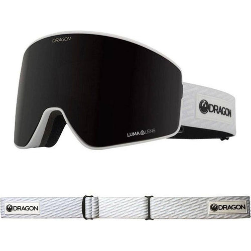 Dragon PXV2 Snow Goggle - Blizzard w/ LL Midnight Lens + LL Light Rose Lens