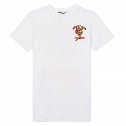 Fighting Tiger Tee | White