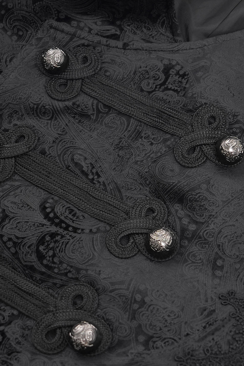 Black Butcher Damask Vest