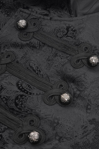 Black Butcher Damask Vest