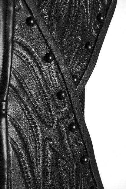 Badlands Studded Vegan Leather Moto Pants