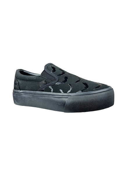 Chill Bat Platform Sneakers [Blackout]
