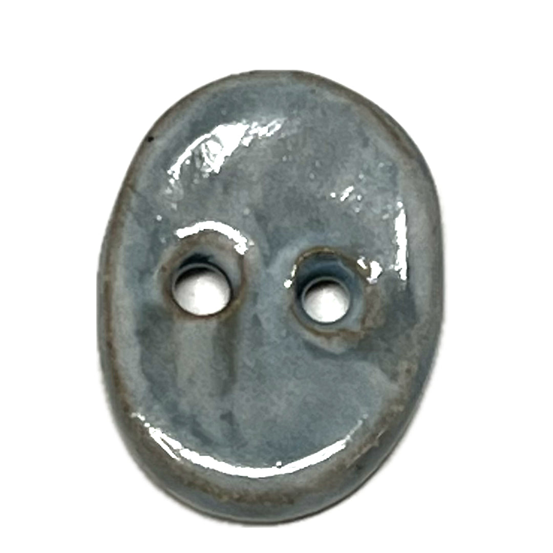 Handmade-17mm-oval light blue