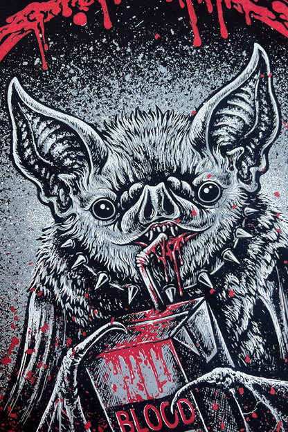 Bat Blood Snack Time Sweatshirt