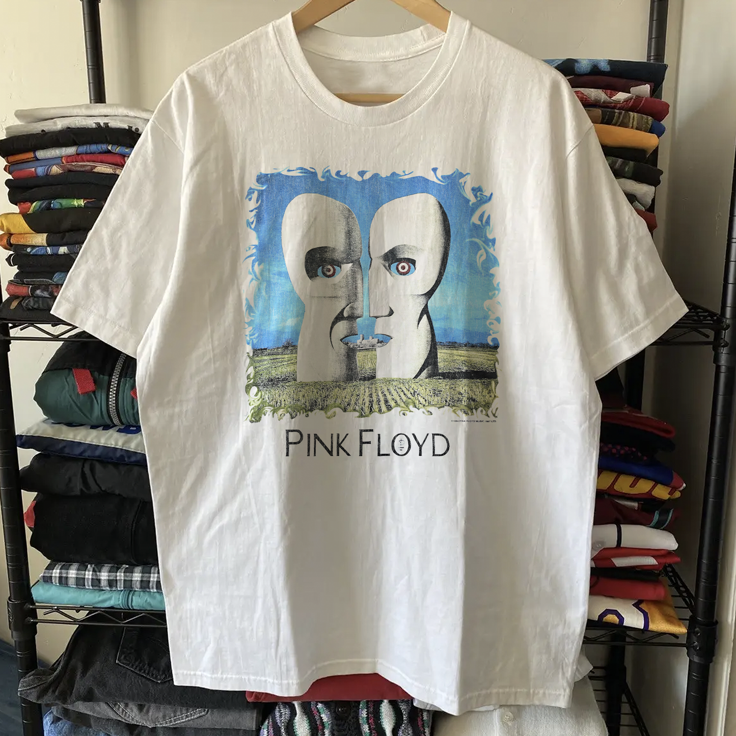 1994 Pink Floyd Washed White Tee