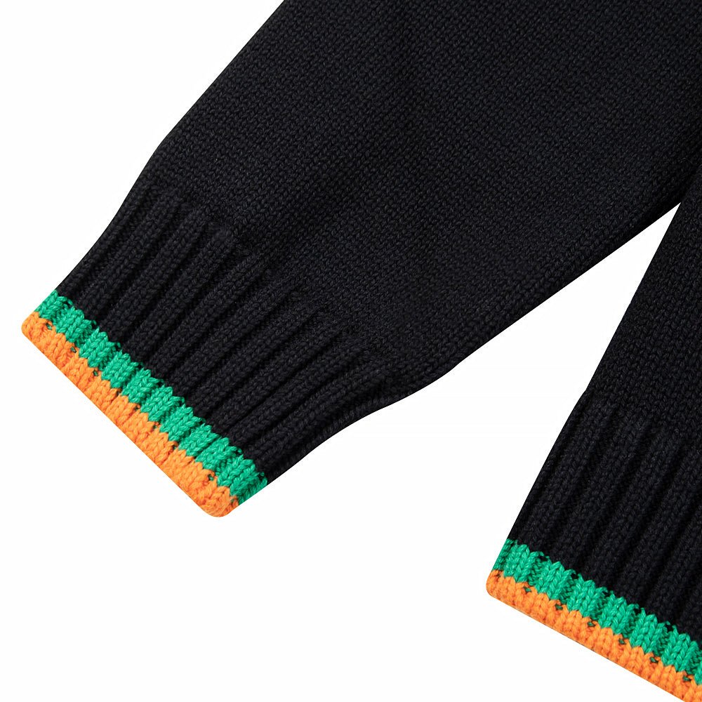 Intarsia Sweater | Cactus et Orange
