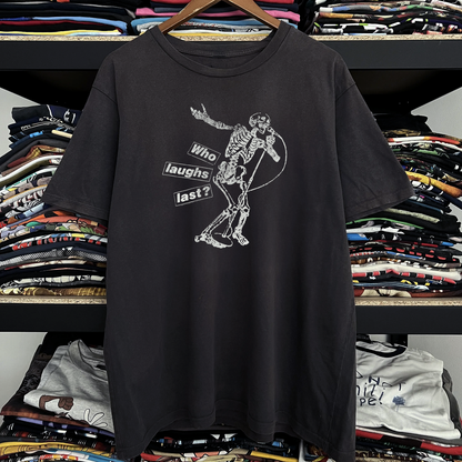 1997 Rage Against The Machine Who Laughs Washed Black Tee