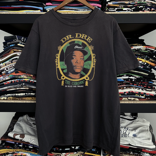 Rare Dr Dre The Chronic Washed Black Tee