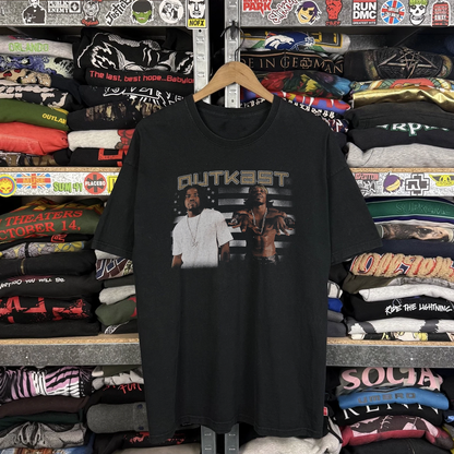 2001 Outkast Stank Love Tour Washed Black Tee