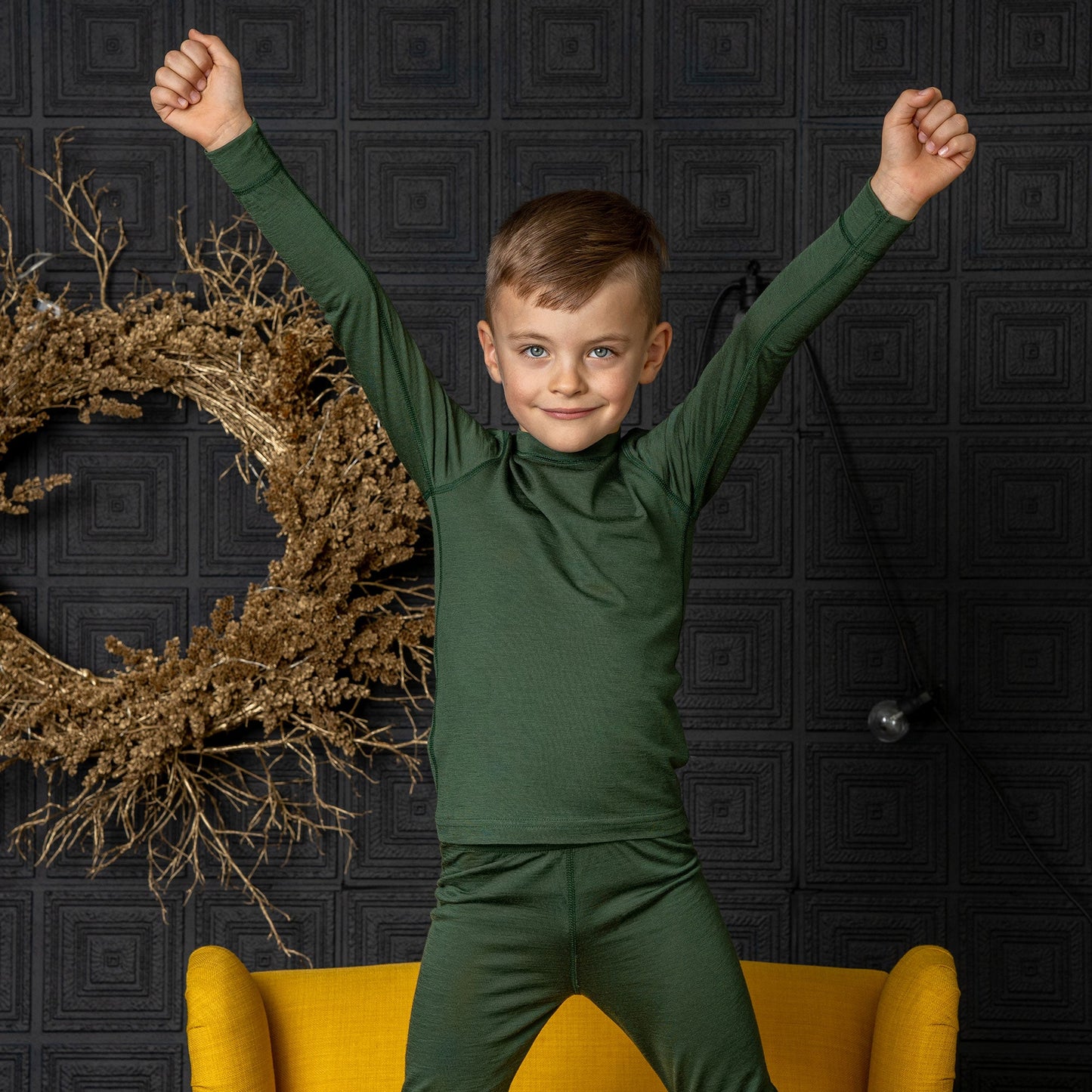 Baby's 160 Thermal Long Sleeve Crew