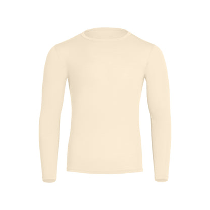 Men's 160 Merino Long Sleeve Crew Natural