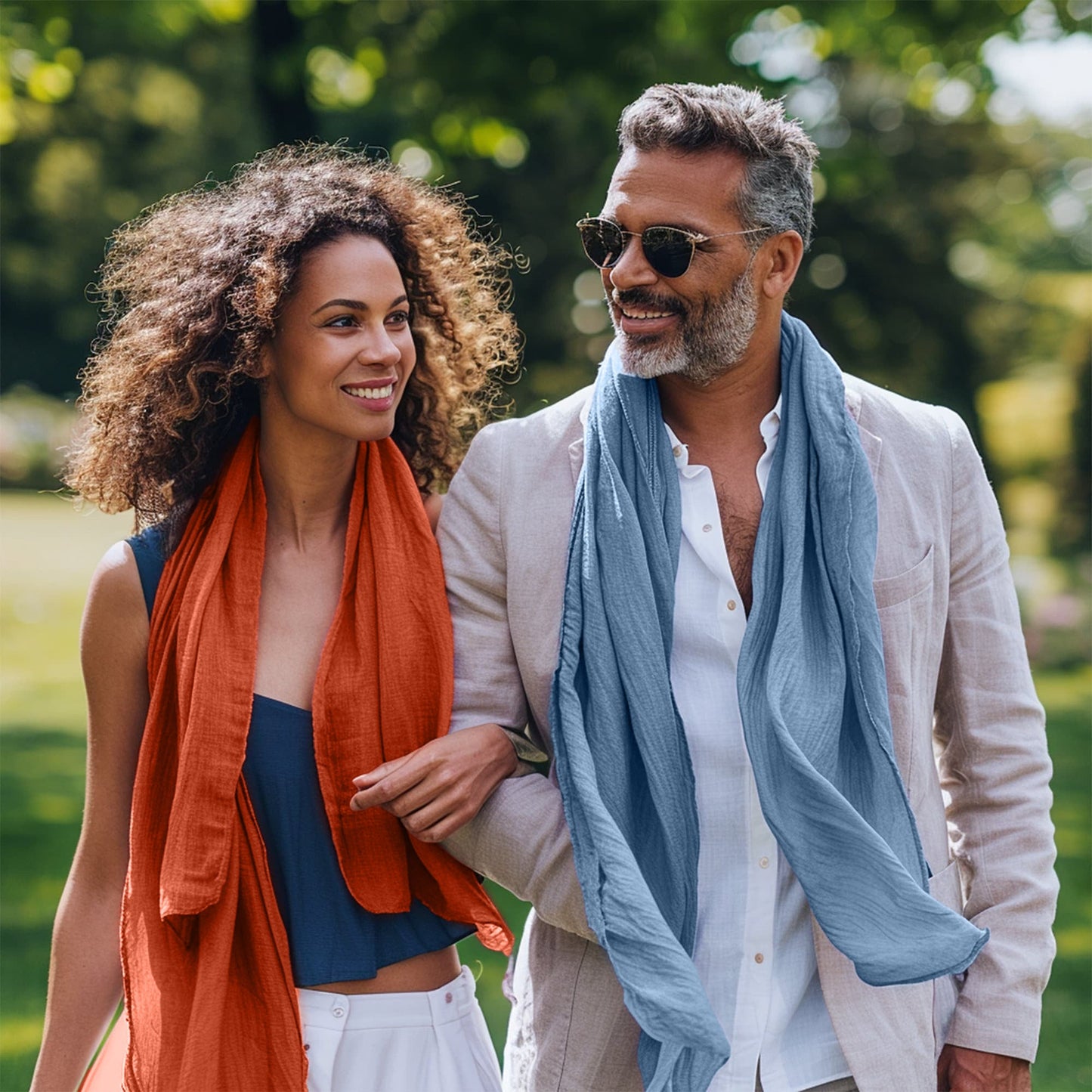 Linen Scarf for Men