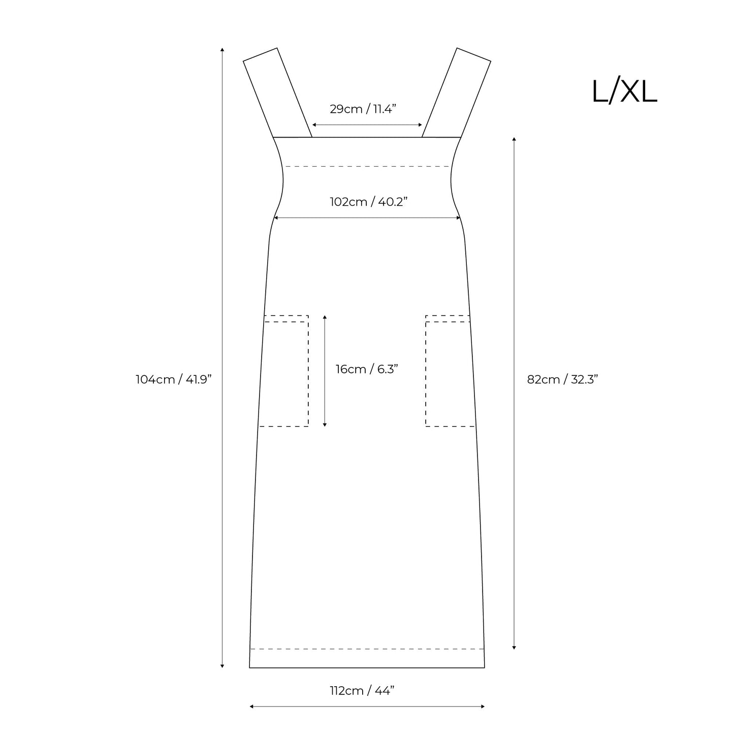 Linen Gardening Apron