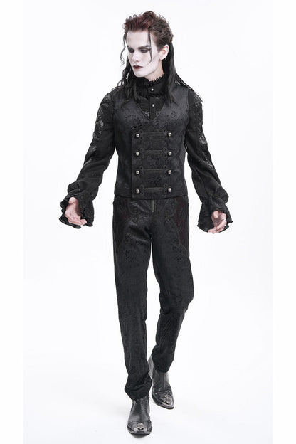 Black Butcher Damask Vest