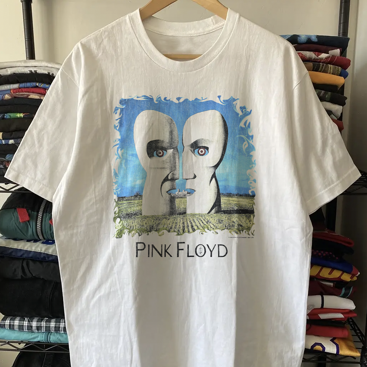 1994 Pink Floyd Washed White Tee