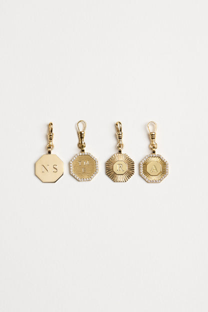 Large Letter Attachment | 9K Yellow Gold