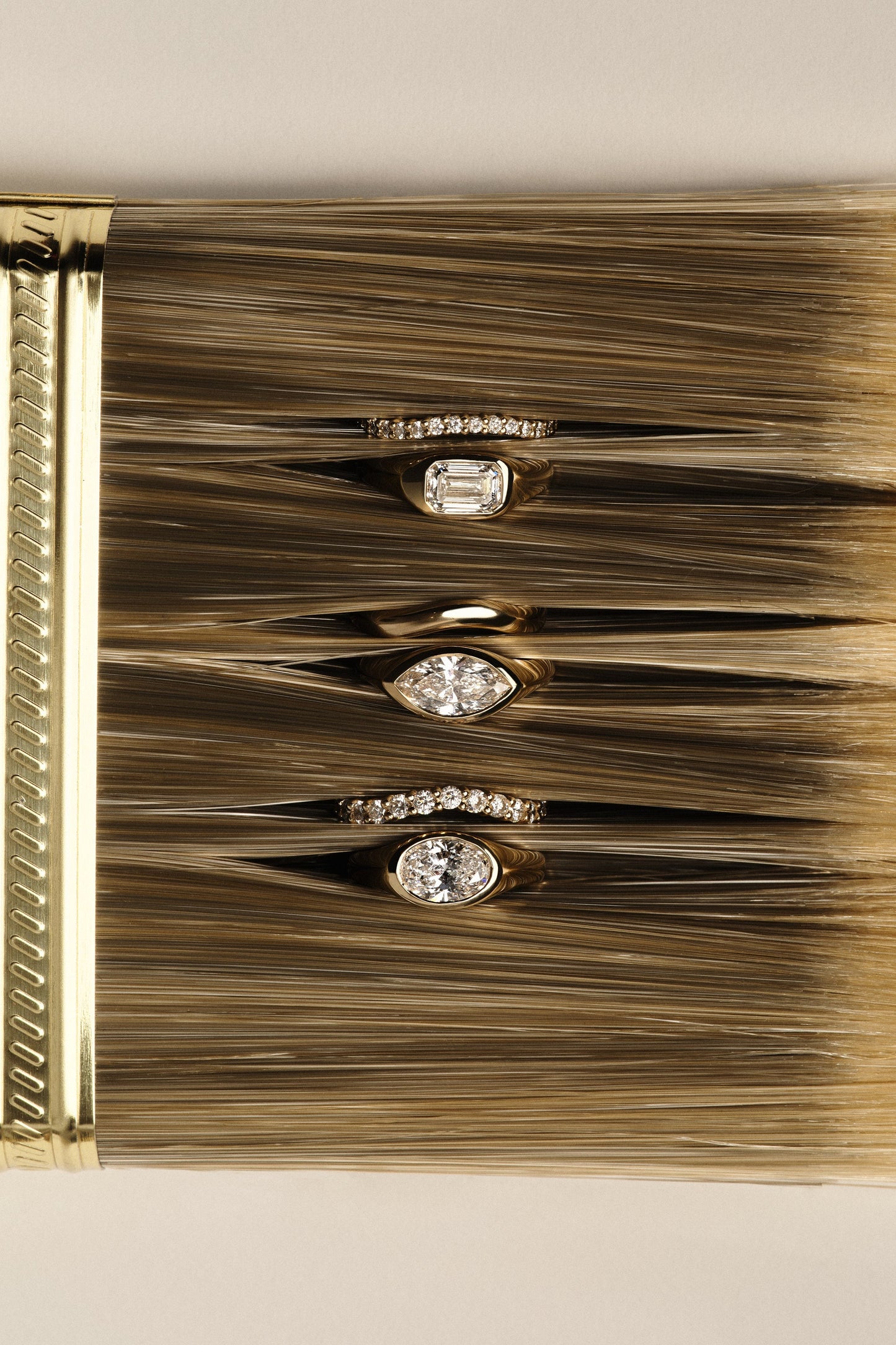 Insignia Band | 18K Yellow Gold