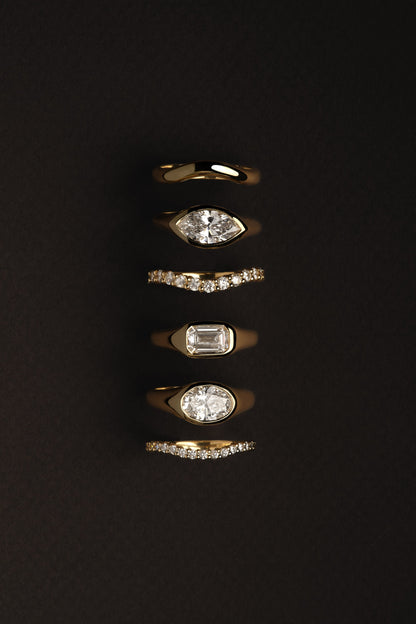 Insignia Band | 18K Yellow Gold