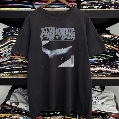 1992 Alice In Chains Broken Foot Xray Washed Black Tee