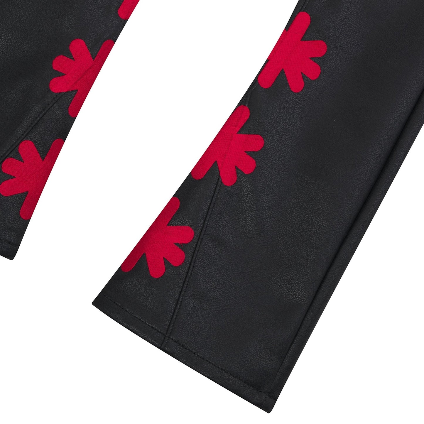 Red Leather Pant