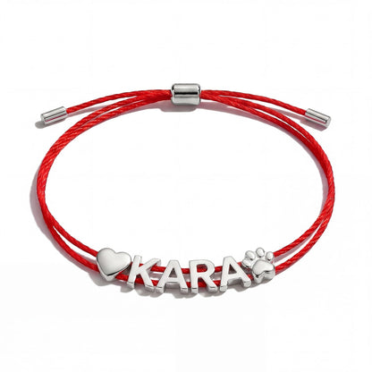 Personalized Cord Bracelet
