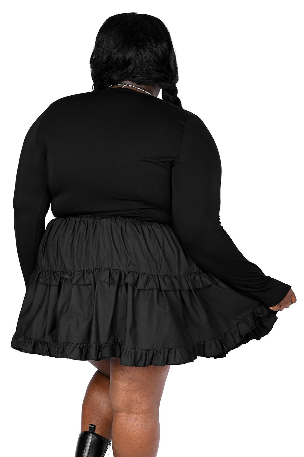 Ballet Wrap Long Sleeve Top