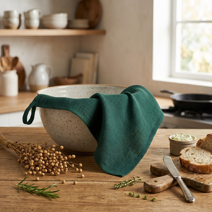 100% Linen Dish Towel Rectangular
