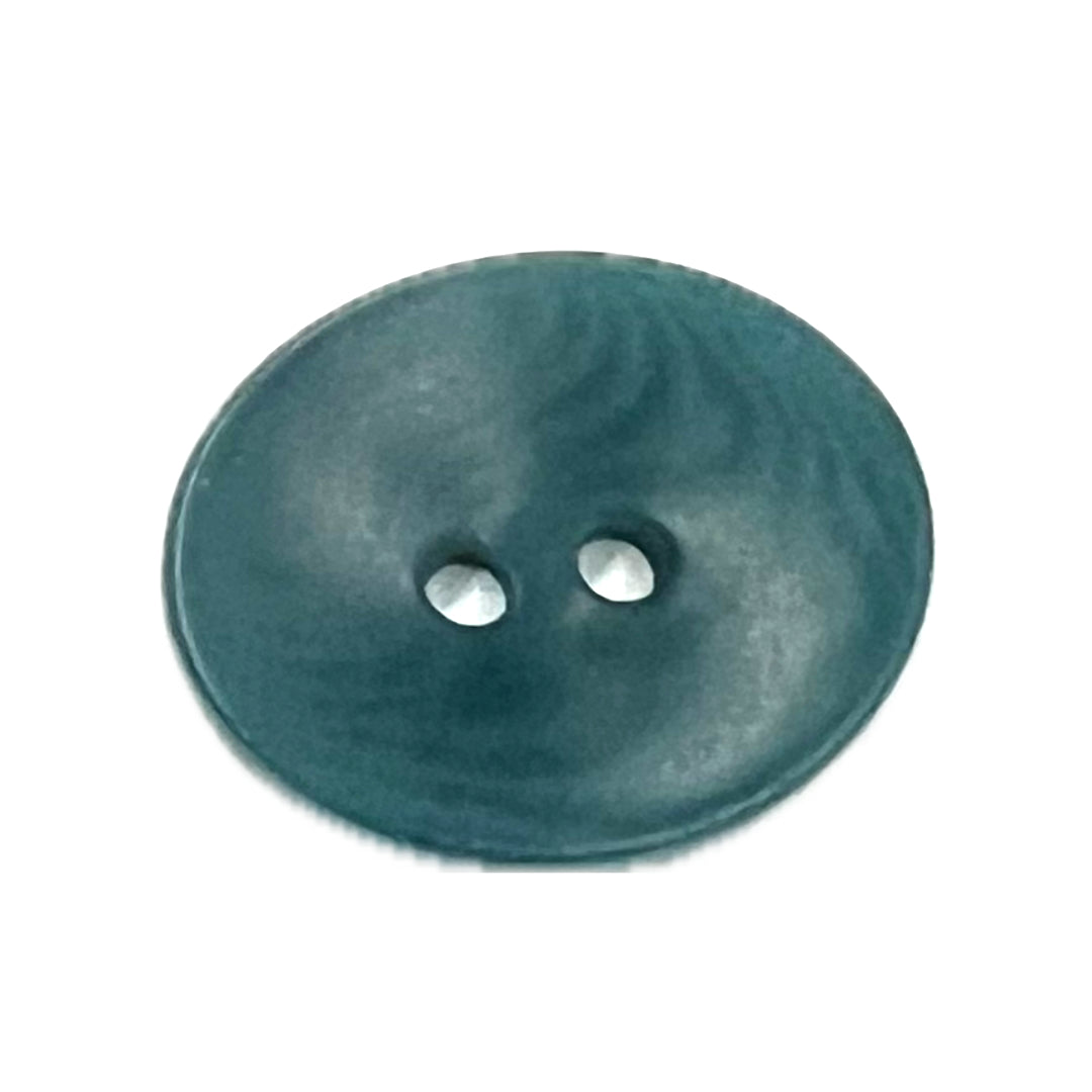 Turq.Oval Corozo-18mm
