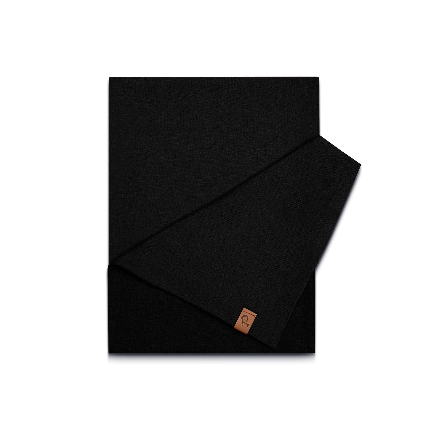 Men's Merino Scarf Black