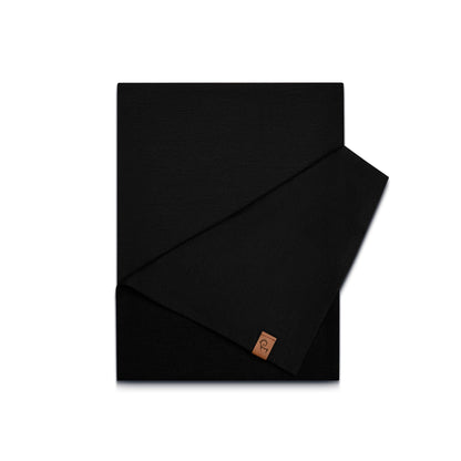 Women's Merino Scarf Black