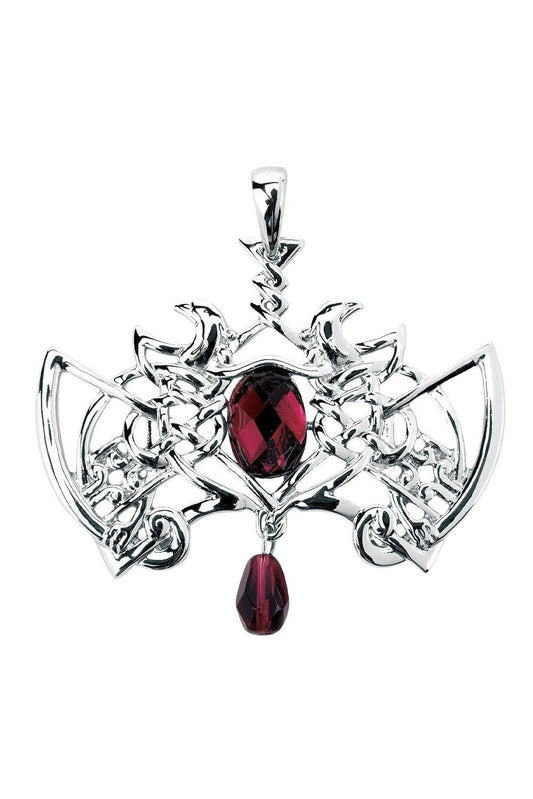 Celtic Double Birds Necklace