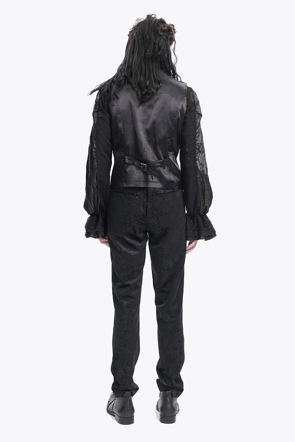 Black Butcher Damask Vest