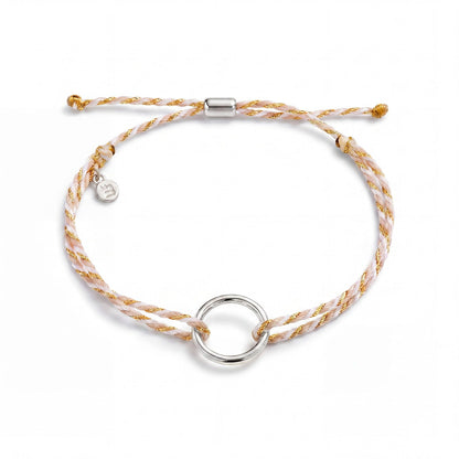Woven Luxe Charm Keeper Bracelet